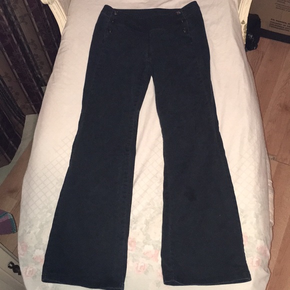 EXPRESS JEANS Stretch Sailor Pants Women’s Sz 1/2 - Picture 2 of 8
